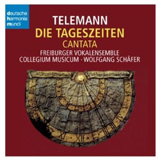 DIE TAGESZEITEN: CANTATA/ FREIBURGER VOKALENSEMBLE, WOLFGANG SCHAFER [텔레만: 하루의 여러 때-프라이부르크 보컬 앙상블]