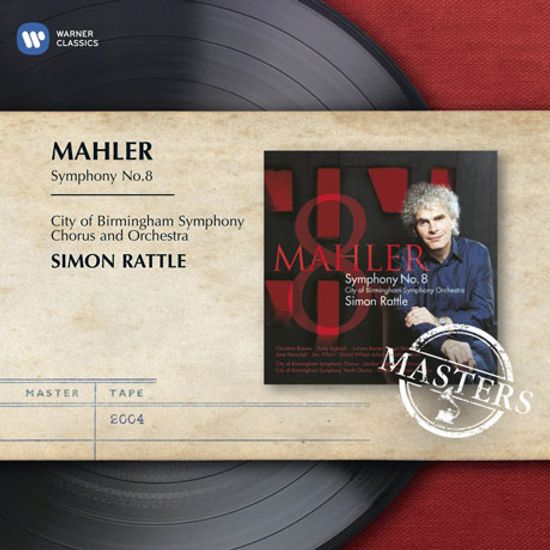 SYMPHONY NO.8/ SIMON RATTLE [WARNER MASTERS]