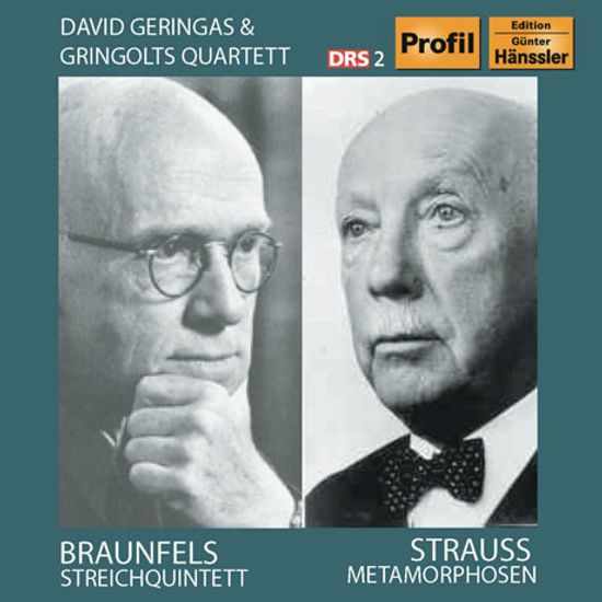 METAMORPHOSES & STRING QUINTET IN F SHARP MINOR OP.63/ GRINGOLTS-QUARTETT, DAVID GERINGAS