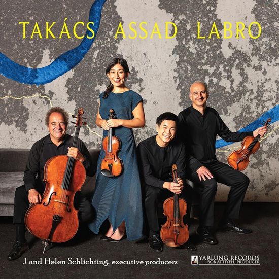 TAKACS ASSAD LABRO/ TAKACS QUARTET [아사드 외: `충돌` 외 - 타카치 사중주단]