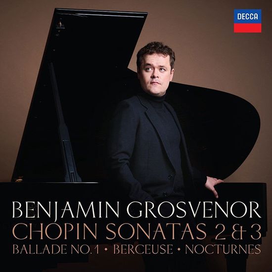 SONATAS 2 & 3, BALLADE NO. 1, BERCEUSE, NOCTURNES/ BENJAMIN GROSVENOR [쇼팽: 피아노 소나타집 - 벤자민 그로스브너]