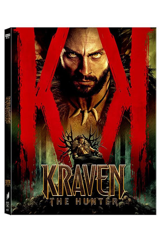크레이븐 더 헌터 4K UHD+BD [렌티큘러 오링케이스 스틸북한정판] [KRAVEN THE HUNTER]