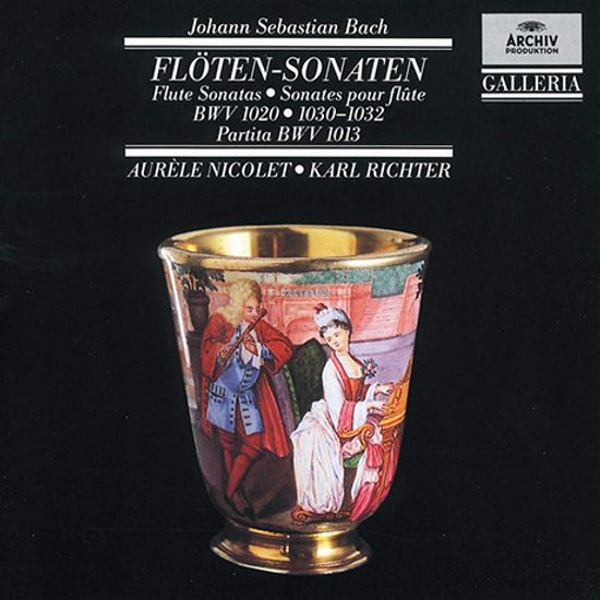 FLUTE SONATAS/ AURELE NICOLET, KARL RICHTER [바흐: 플루트 소나타 - 오렐 니콜레, 칼 리히터]