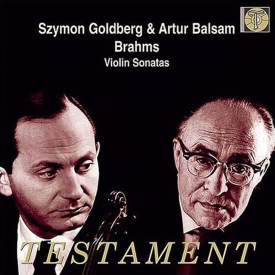 VIOLIN SONATA/ SZYMON GOLDBERG, ARTUR BALSAM [브람스: 바이올린 소나타 전곡
 - 시몬 골드베르그, 아르투르 발삼]