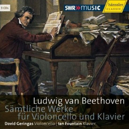 COMPLETE WORKS FOR CELLO AND PIANO/ DAVID GERINGAS, IAN FOUNTAIN