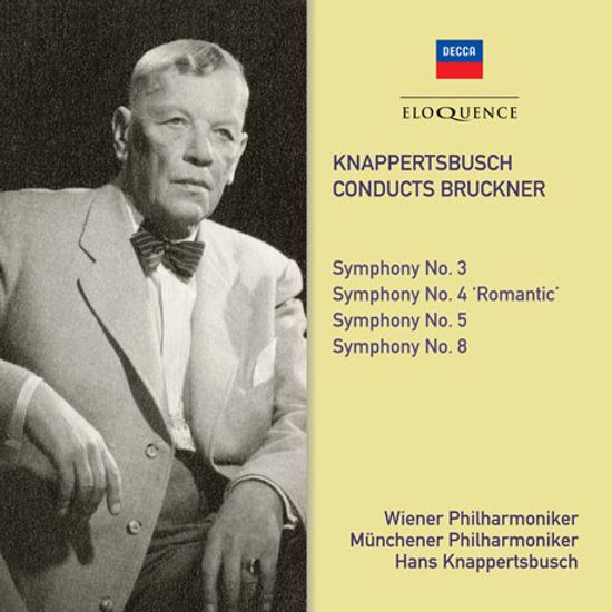 SYMPHONIES/ HANS KNAPPERTSBUSCH [브루크너: 교향곡 3, 4, 5, 8번 - 한스 크나퍼츠부쉬]