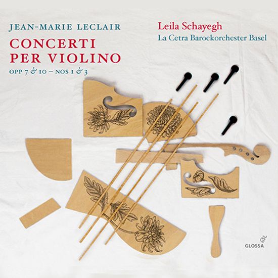CONCERTI PER VIOLINO/ LEILA SCHAYEGH [르클레르: 바이올린 협주곡집 - 라일라 샤예흐]