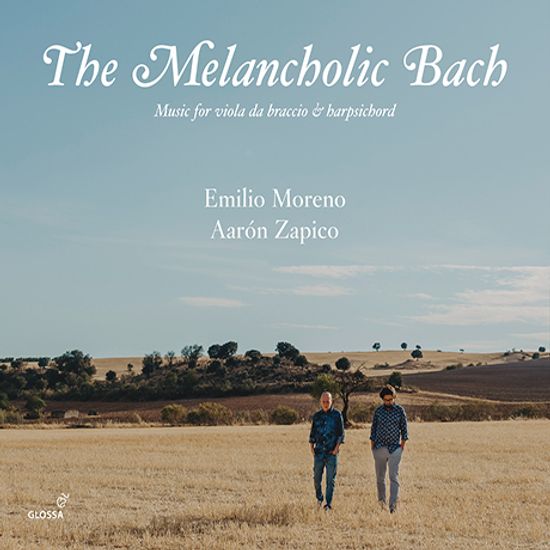 THE MELANCHOLIC BACH: MUSIC FOR VIOLA DA BRACCIA & HARPSICHORD/ EMILIO MORENO, AARON ZAPICO [멜랑콜리 바흐: 비올라와 하프시코드로 듣는 바흐 - 에밀리오 모레노, 아론 자피코]