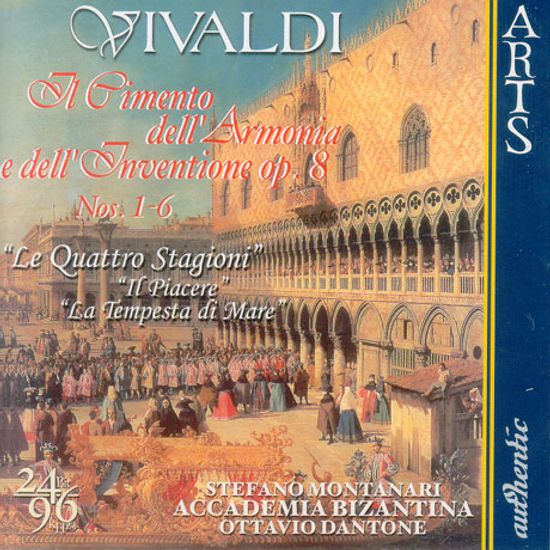 IL CIMENTO DELL`ARMONIA E DELL`INVENTIONE OP.8 VOL.1/ STEFANO MONTANARI, OTTAVIO DANTONE [비발디: 화성과 창의에의 시도 1집 - 몬타나리, 단토네]