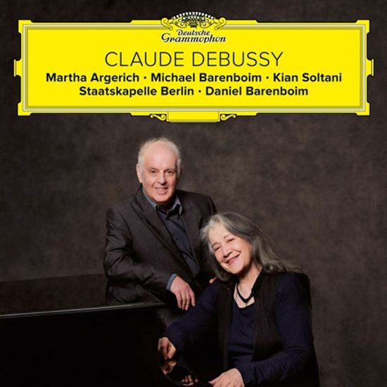 FANTAISIE, VIOLIN & CELLO SONATA, LA MER/ DANIEL BARENBOIM, MARTHA ARGERICH [드뷔시: 환상곡, 소나타, 바다 - 바렌보임, 아르헤리치]
