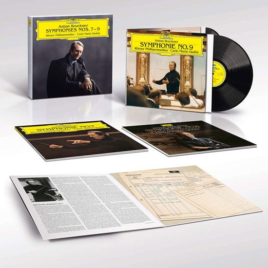 SYMPHONIES NOS. 7-9/ CARLO MARIA GIULINI [브루크너: 교향곡 7~9번 - 카를로 마리아 줄리니] [180G LP]