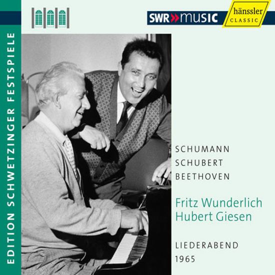 LIEDERABEND 1965/ FRITZ WUNDERLICH, HUBERT GIESEN [프리츠 분덜리히: 가곡 리사이틀]