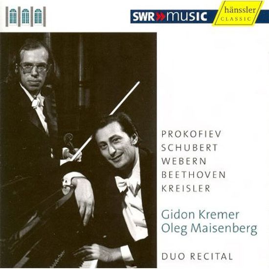 DUO RECITAL/ GIDON KREMER/ OLEG MAISENBERG