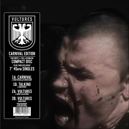 VULTURES 1 [SPLATTER EDITION] [7” + CD + CLEAR/RED/BLACK LP]