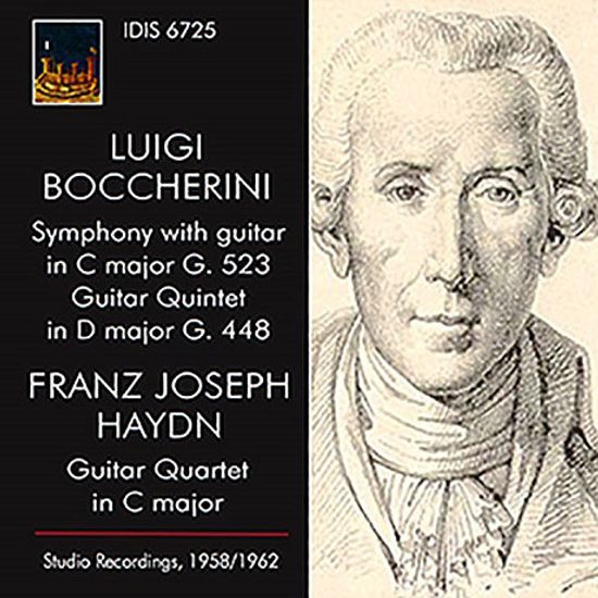 SYMPHONY WITH GUITAR & QUARTET/ ELENA PADOVANI, KARL SCHEIT [보케리니 & 하이든: 기타 작품집]