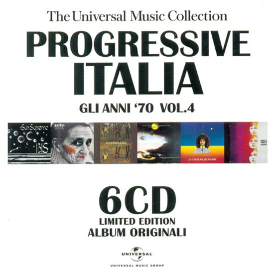 PROGRESSIVE ITALIA: GLI ANNI 70 VOL.4 [LIMITED EDITION: ALBUM ORIGINALI]