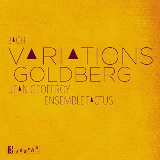 VARIATIONS GOLDBERG/ JEAN GEOFFROY, ENSEMBLE TACTUS [바흐: 골드베르크 변주곡(마림바 편곡 버전)