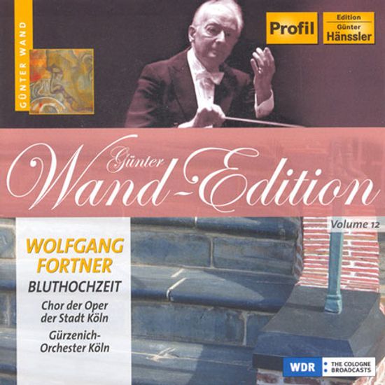 BLOOD WEDDING/ GUNTER WAND [귄터 반트 에디션 12집: 포트너 피의 결혼]