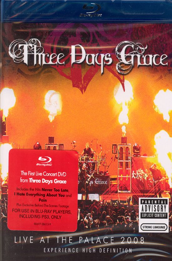 LIVE AT THE PALACE [쓰리 데이스 그레이스: 라이브 앳 더 팰리스]
