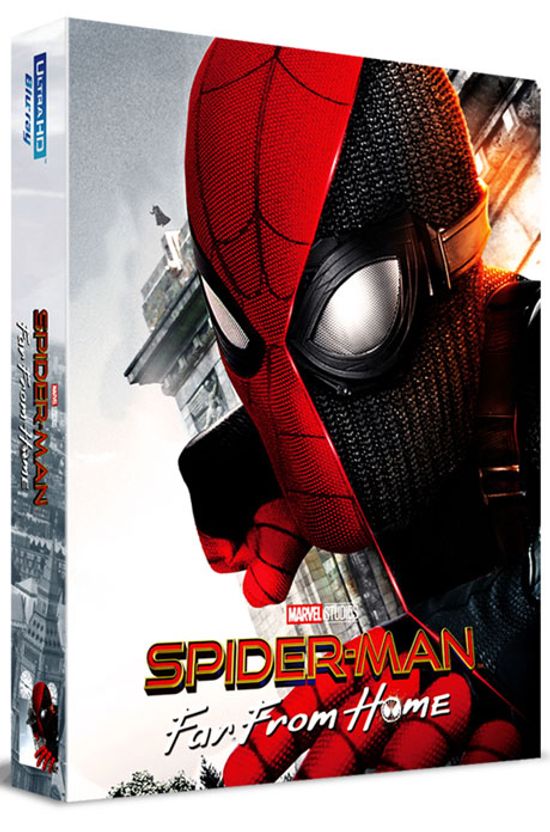 스파이더맨: 파 프롬 홈 4K UHD+3D+BD [A2 풀슬립 스틸북 넘버링 한정판] [SPIDER-MAN: FAR FROM HOME]