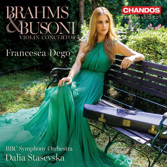 VIOLIN CONCERTOS/ DALIA STASEVSKA [SACD HYBRID] [브람스, 부조니: 바이올린 협주곡 - 달리아 스타세브스카]