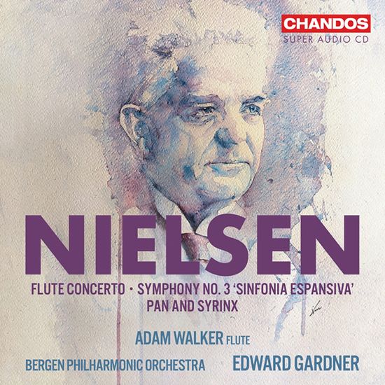 FLUTE CONCERTO, SYMPHONY NO 3, PAN AND SYRINX/ EDWARD GARDNER [SACD HYBRID] [닐센: 플룻 협주곡, 교향곡 3번, 판과 시링크스 - 에드워드 가드너]