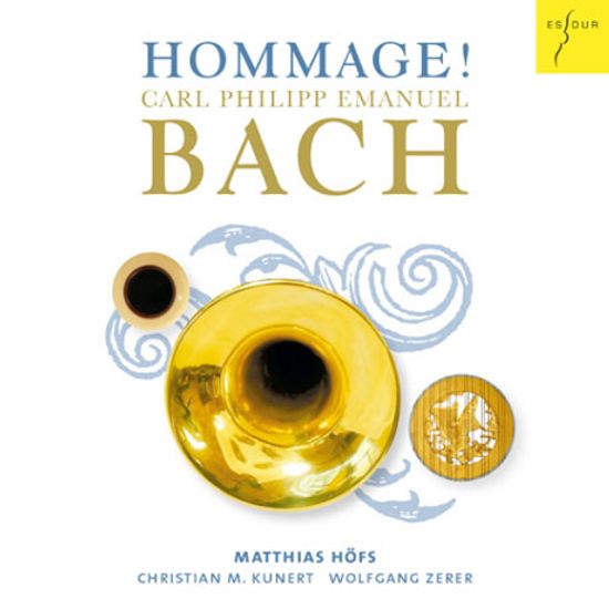 HOMMAGE! - SONATAS ARRANGED FOR TRUMPET AND BASSO CONTINUO/ MATTHIAS HOFS [마티아스 회프스: 칼 필립 엠마뉴엘 바흐 트럼펫 소나타(편곡)]