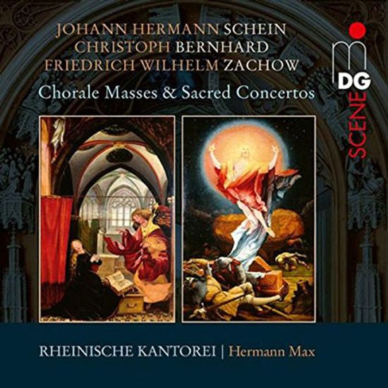 CHORALE MASSES & SACRED CONCERTOS/ HERMANN MAX [샤인, 베른하르트, 차하우, 피셔: 독일 바로크 합창 & 미사곡 모음집 - 헤르만 막스]