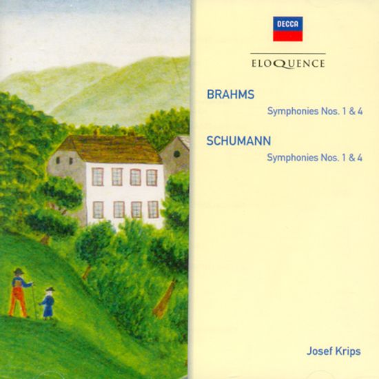 SYMPHONIES NOS.1 & 4/ JOSEF KRIPS