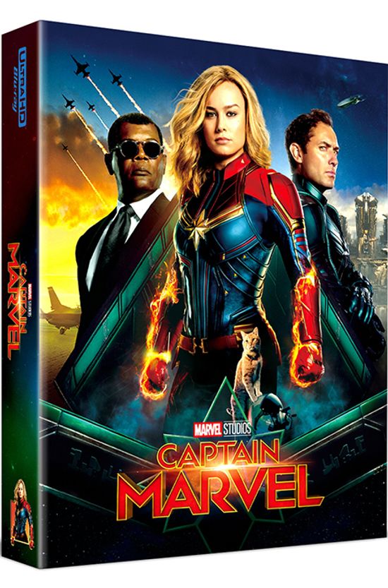 캡틴 마블 4K UHD+BD [풀슬립 A2 스틸북 한정판] [CAPTAIN MARVEL]