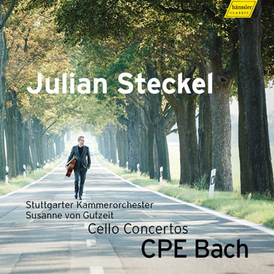 CELLO CONCERTOS/ JULIAN STECKEL, SUSANNE VON GUTZEIT [C.P.E 바흐: 첼로 협주곡]