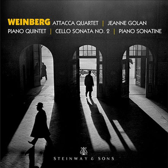 PIANO QUINTET, CELLO SONATA NO.2, SONATINE/ ATTACCA QUARTET, JEANNE GOLAN [바인베르크: 피아노 오중주, 첼로 소나타 2번, 피아노 소나티네]