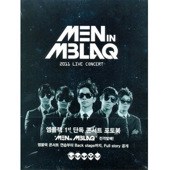 MEN IN MBLAQ: 2011 LIVE CONCERT PHOTO BOOK [256P 포토북+메이킹 DVD]