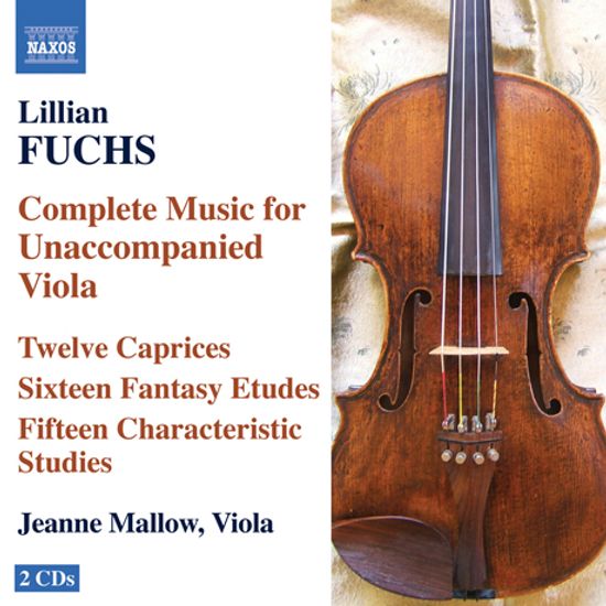 COMPLETE MUSIC FOR UNACCOMPANIED VIOLA/ JEANNE MALLOW [릴리안 푸치스: 무반주 비올라를 위한 음악들 - 진 말로우]