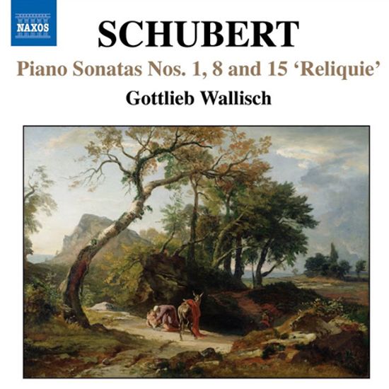 PIANO SONATAS NOS.1, 8 & 15/ GOTTLIEB WALLISCH [슈베르트: 피아노 소나타 1, 8, 15번 - 고틀리프 발리쉬]