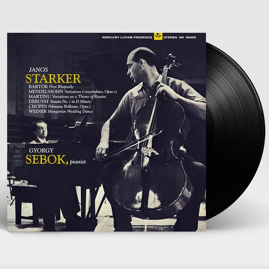 JANOS STARKER & GYORGY SEBOK [야노스 슈타커 첼로 연주집] [180G LP]
