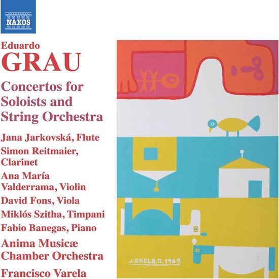 CONCERTOS FOR SOLOISTS & STRING ORCHESTRA/ FRANCISCO VARELA [그라우: 독주와 현악 오케스트라를 위한 협주곡 전곡 작품집 - 프란시스코 발레라]