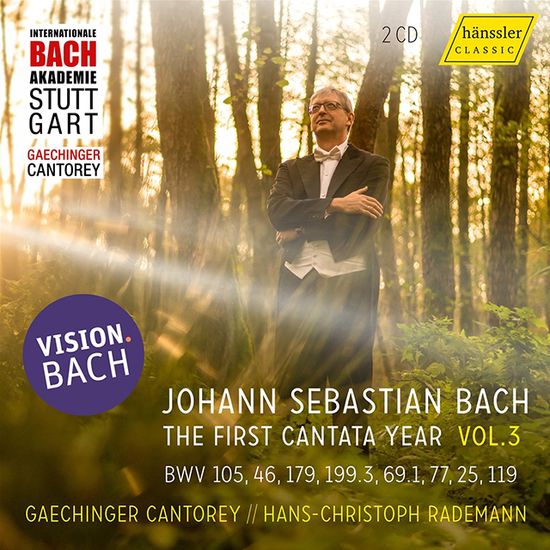 THE FIRST CANTATA YEAR VOL.3/ HANS-CHRISTOPH RADEMANN [바흐: 칸타타 3집 - 한스 크리스토프 라데만]