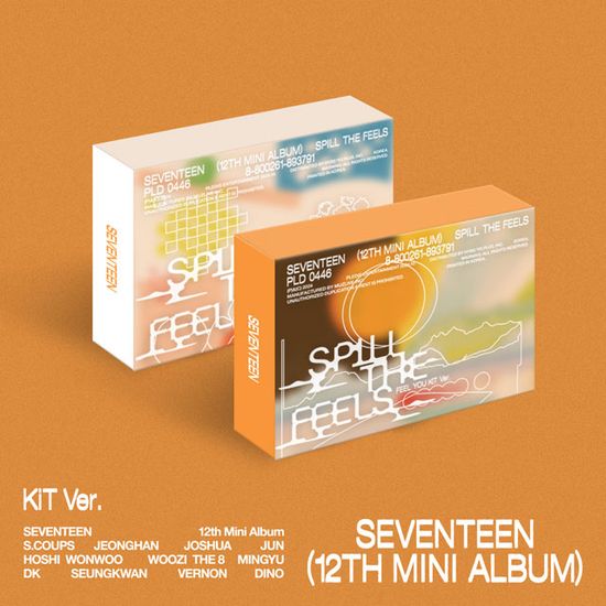 SPILL THE FEELS [미니 12집] [KIT VER]