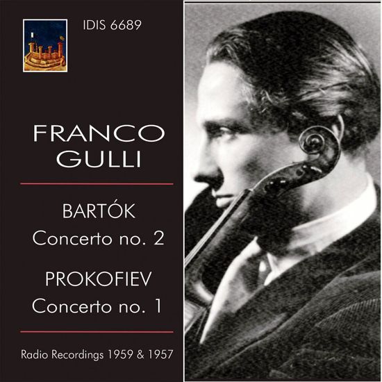 VIOLIN CONCERTOS/ FRANCO GULLI, SERGIU CELIBIDACHE [바르톡 & 프로코피에프: 바이올린 협주곡집]