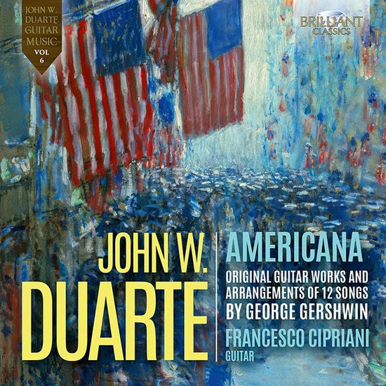 ORIGINAL GUITAR WORKS & ARR.OF 12 SONGS BY GERSHWIN/ FRANCESCO CIPRIANI [존 듀어트: 아메리카나 외 - 프란체스코 치프리아니]