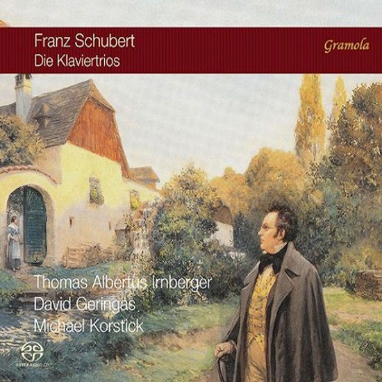 THE PIANO TRIOS/ THOMAS ALBERTUS IRNBERGER, DAVID GERINGAS, MICHAEL KORSTICK [SACD HYBRID] [슈베르트: 피아노 삼중주, 노투르노, 소나타악장]
