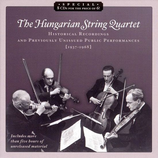 HISTORICAL RECORDINGS AND PREVIOUSLY UNISSUED PUBLIC PERFORMANCES [1937-1968] [헝가리안 사중주단: 미발매 레코딩]