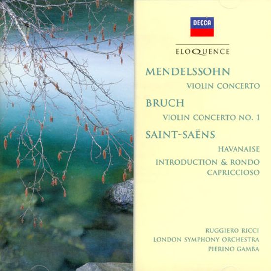 VIOLIN CONCERTO/ RUGGIERO RICCI, PIERINO GAMBA