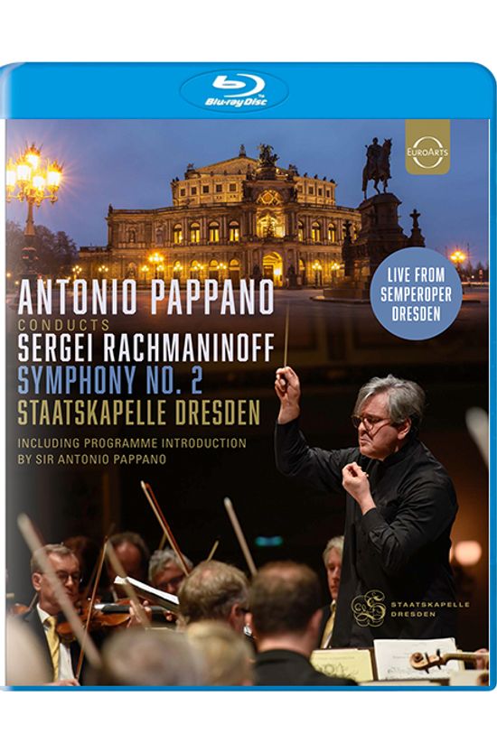 SYMPHONY NO.2/ ANTONIO PAPPANO, STAATSKAPELLE DRESDEN [라흐마니노프: 교향곡 2번 그리고 다큐 - 안토니오 파파노, 드레스덴 슈타츠카펠레] [한글자막]