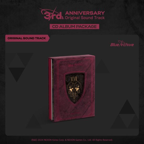 블루 아카이브 3주년 기념 [CD ALBUM PACKAGE VER]