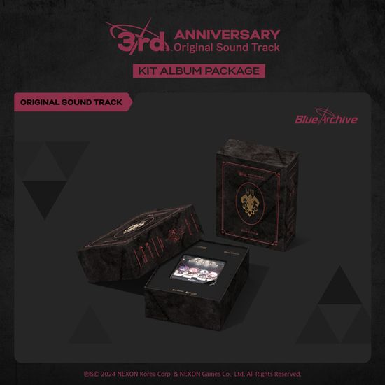 블루 아카이브 3주년 기념 [KIT ALBUM PACKAGE VER]