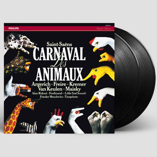 CARNAVAL DES ANIMAUX/ MARTHA ARGERICH [ANALOGPHONIC 180G LP] [생상스: 동물의 사육제 - 마르타 아르헤리치]