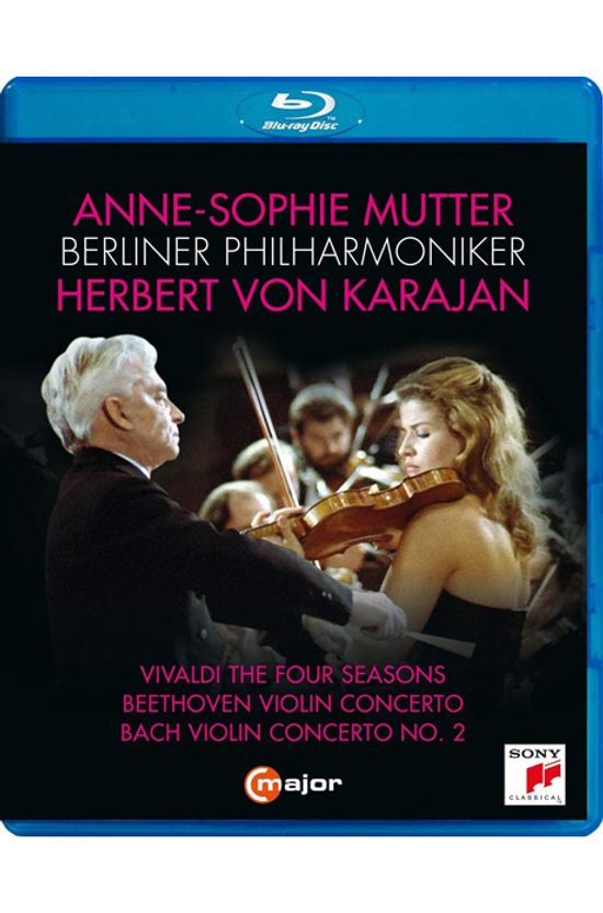 THE FOUR SEASONS, VIOLIN CONCERTOS/ ANNE-SOPHIE MUTTER, HERBERT VON KARAJAN [비발디: 사계, 베토벤 & 바흐: 바이올린 협주곡 - 무터, 카라얀]
