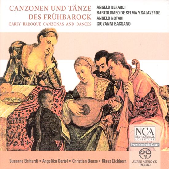 CANZONEN UND TANZE DES FRUHBAROCK/ SUSANNE EHRHARDT [SACD HYBRID]